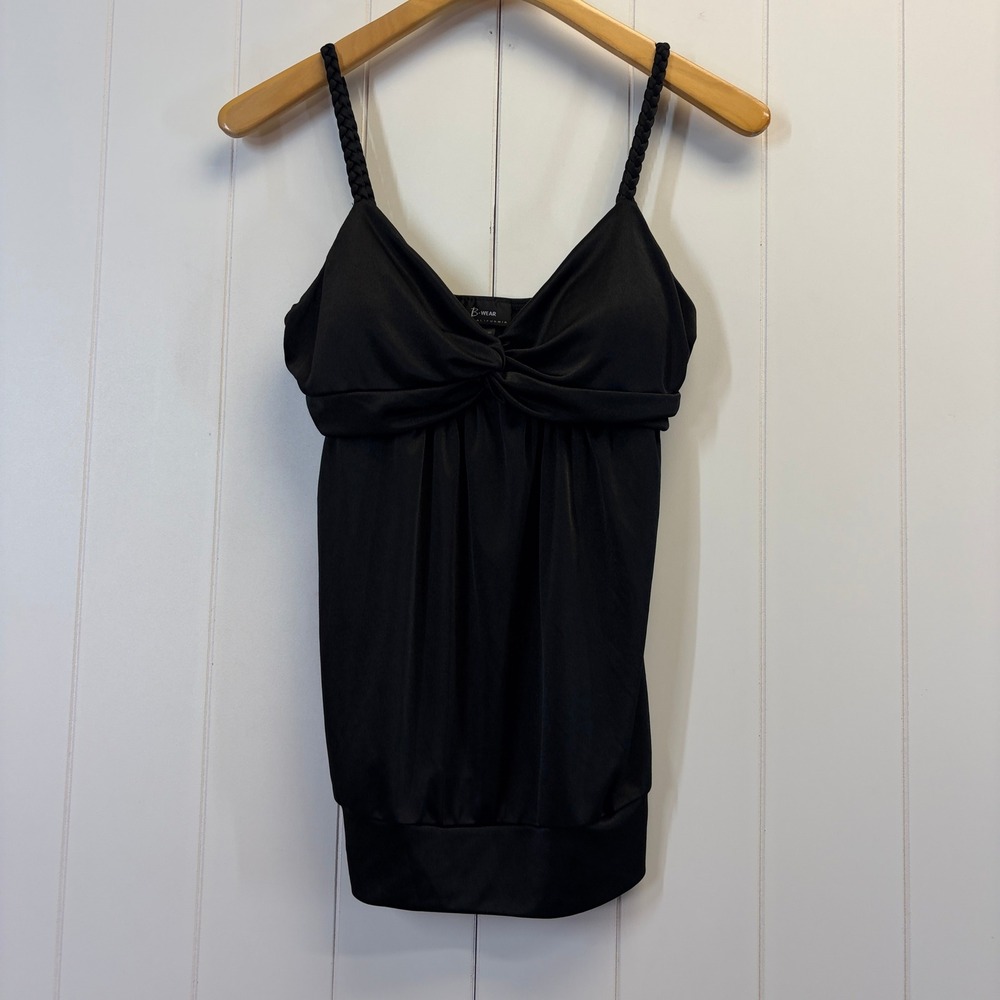 Vintage B Wear Byer California Y2K Babydoll Tank Top Women Size L Clubwear USA